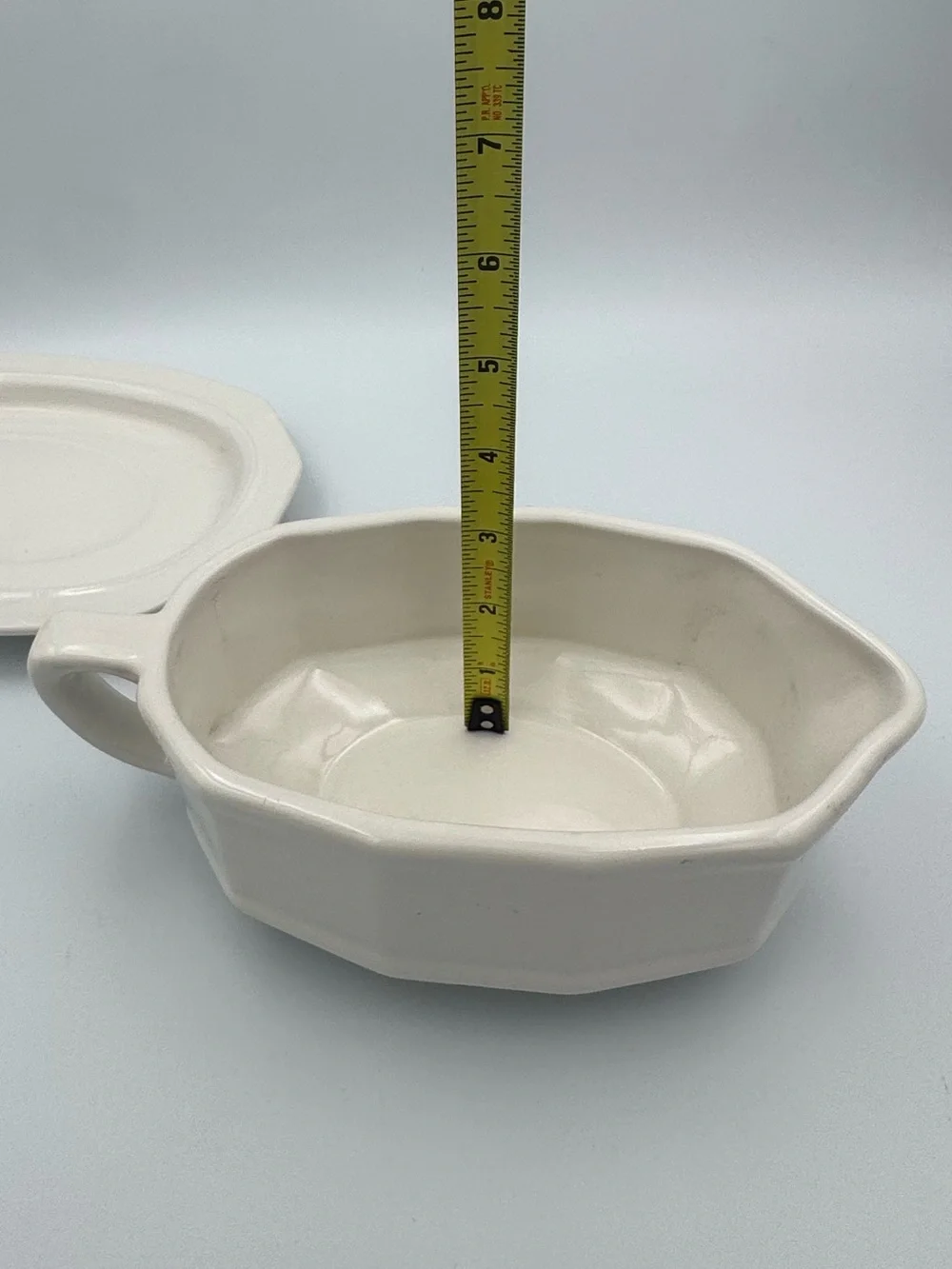 Vintage Pfaltzgraff Heritage‎ White Gravy Boat Underplate Set Creamer Tray